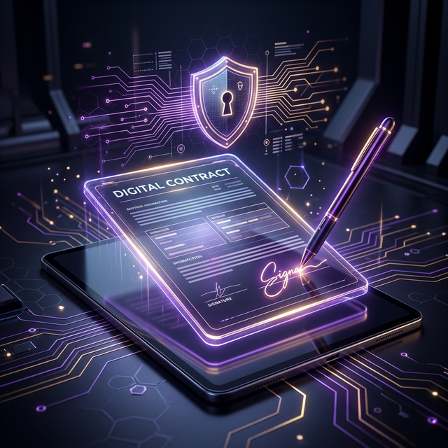 Digital Contract Signing